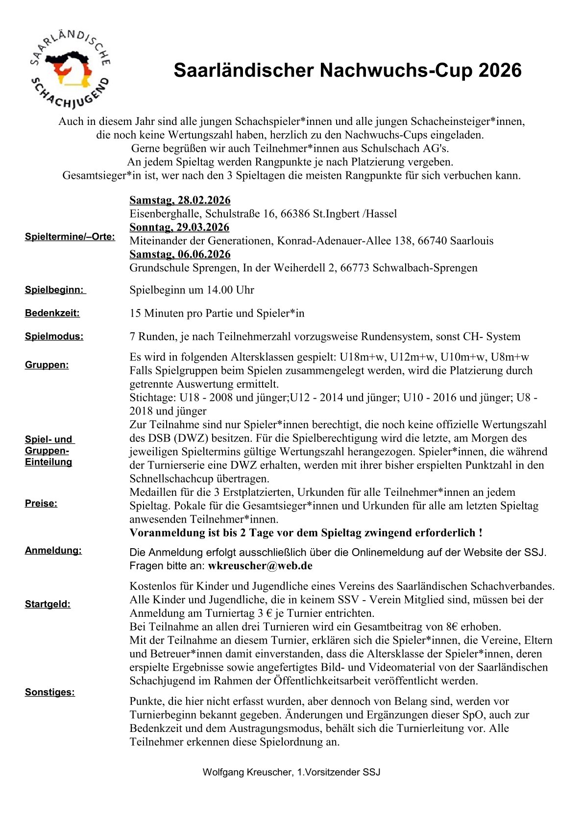Nachwuchscup 2026
